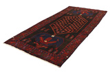 Senneh - Kurdi Alfombra Persa 349x151 - Imagen 2