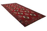 Bokhara - Turkaman Alfombra Persa 404x175 - Imagen 1