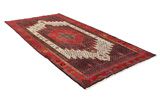Senneh - Kurdi Alfombra Persa 315x150 - Imagen 1