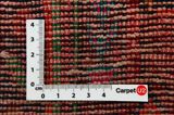 Senneh - Kurdi Alfombra Persa 355x143 - Imagen 4