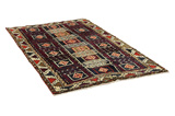 Gabbeh - Qashqai Alfombra Persa 225x134 - Imagen 1