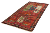 Bakhtiari Alfombra Persa 246x114 - Imagen 2