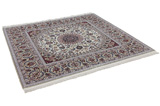 Isfahan Alfombra Persa 206x207 - Imagen 1
