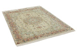 Tabriz Alfombra Persa 194x150 - Imagen 1