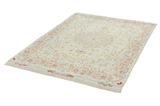 Tabriz Alfombra Persa 194x150 - Imagen 2