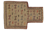 Qashqai - Saddle Bag Alfombra Persa 52x38 - Imagen 1