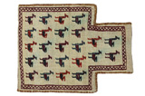 Qashqai - Saddle Bag Alfombra Persa 45x36 - Imagen 1