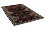 Gabbeh - Qashqai Alfombra Persa 243x142 - Imagen 1