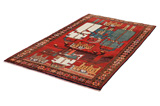 Bakhtiari - Qashqai Alfombra Persa 228x132 - Imagen 2