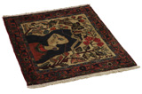 Bijar - Kurdi Alfombra Persa 86x72 - Imagen 1