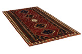 Yalameh - Qashqai Alfombra Persa 247x128 - Imagen 1