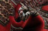 Senneh - Kurdi Alfombra Persa 280x128 - Imagen 7