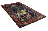Bijar - Kurdi Alfombra Persa 333x180 - Imagen 1