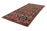 Yalameh - Qashqai Alfombra Persa 325x158 - Imagen 2