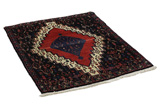 Senneh - Kurdi Alfombra Persa 109x83 - Imagen 1